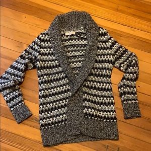 LOFT cable knit cardigan